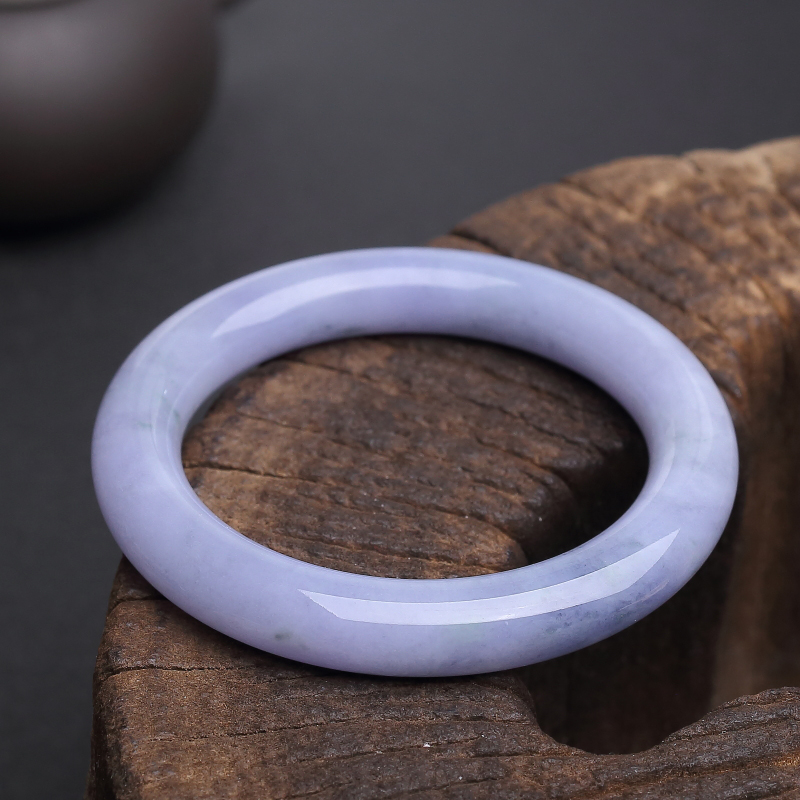 紫罗兰翡翠手镯 - 红掌柜