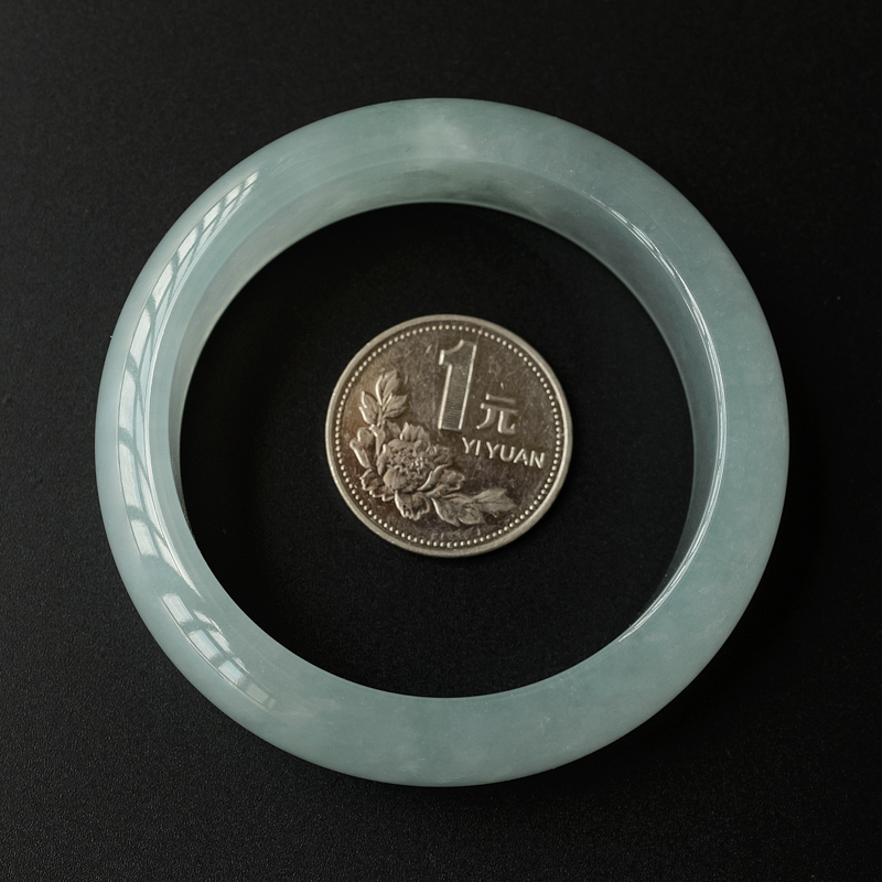 A货翡翠手镯 - 红掌柜