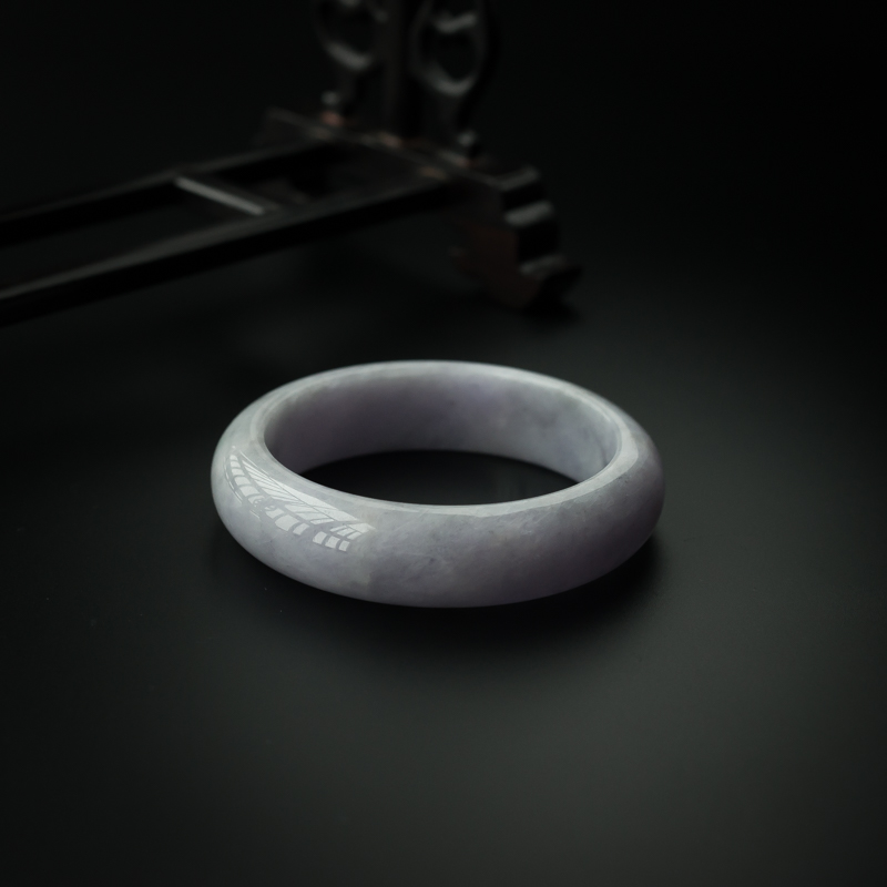 紫罗兰翡翠手镯 - 红掌柜