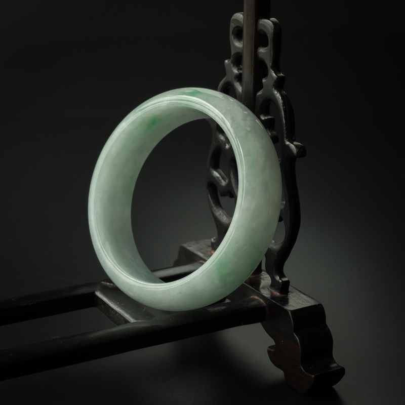 58#翡翠手镯-红掌柜