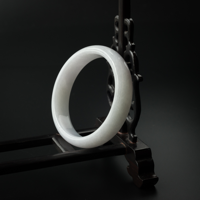 淡紫翡翠手镯-红掌柜