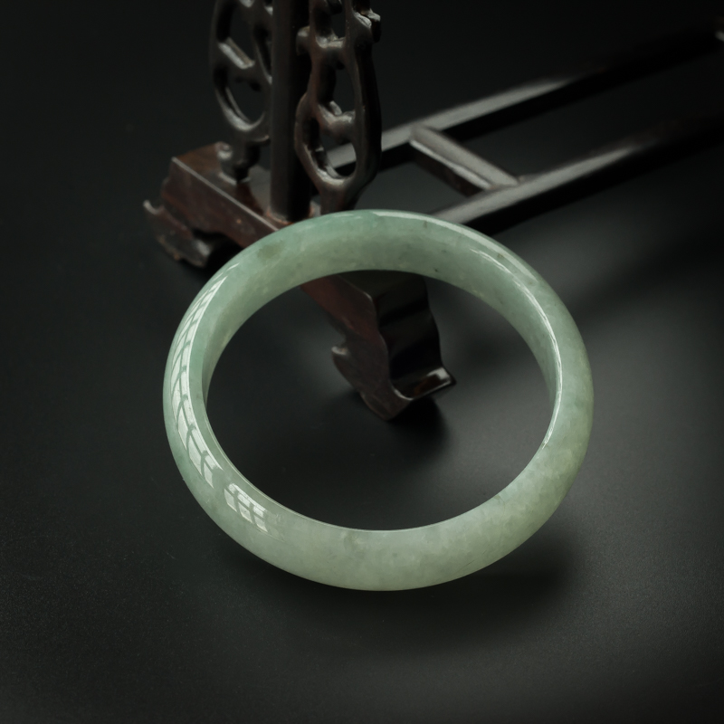 天然翡翠手镯-红掌柜