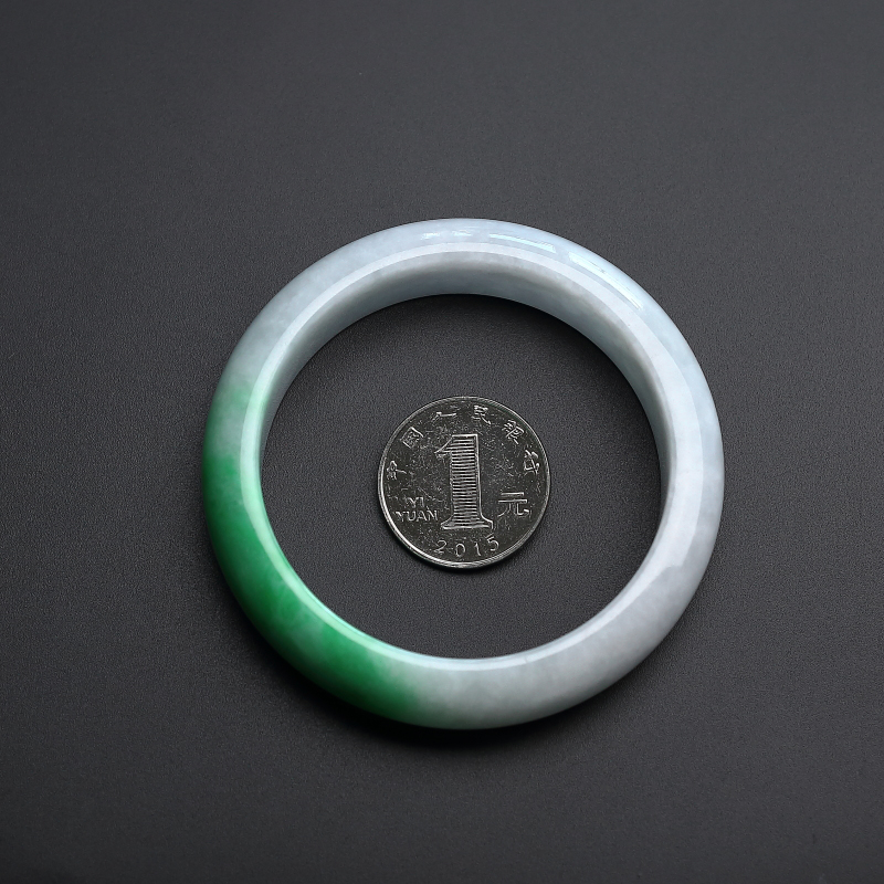 天然翡翠手镯-红掌柜