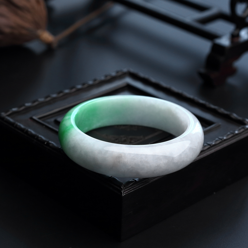 56#翡翠手镯-红掌柜