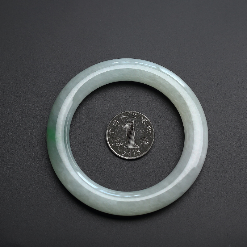 圆条翡翠手镯-红掌柜