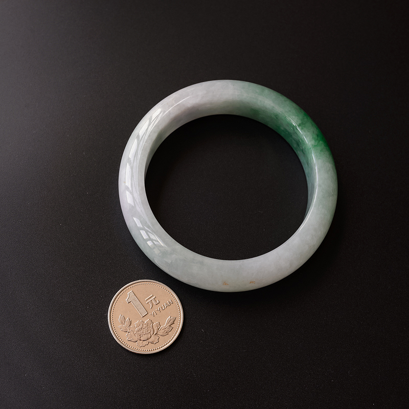 天然翡翠手镯-红掌柜