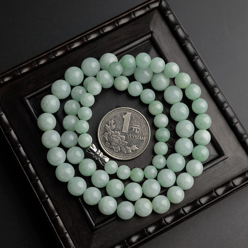 A货翡翠项链 - 红掌柜