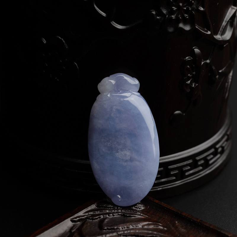 糯种紫罗兰翡翠福瓜-红掌柜