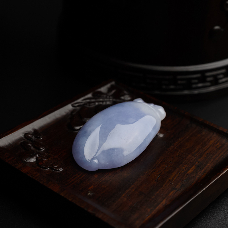 糯种紫罗兰翡翠-红掌柜