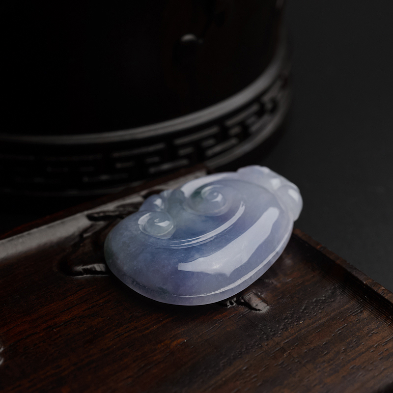 春带彩翡翠如意-红掌柜