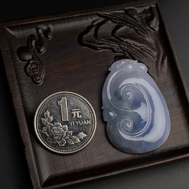 翡翠如意吊坠-红掌柜