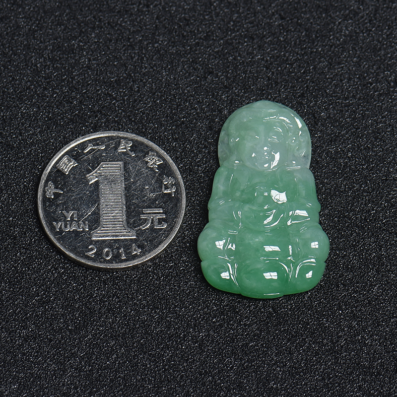 糯种翡翠观音-红掌柜