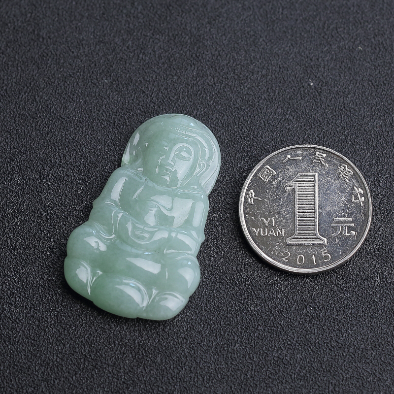 糯种翡翠观音-红掌柜