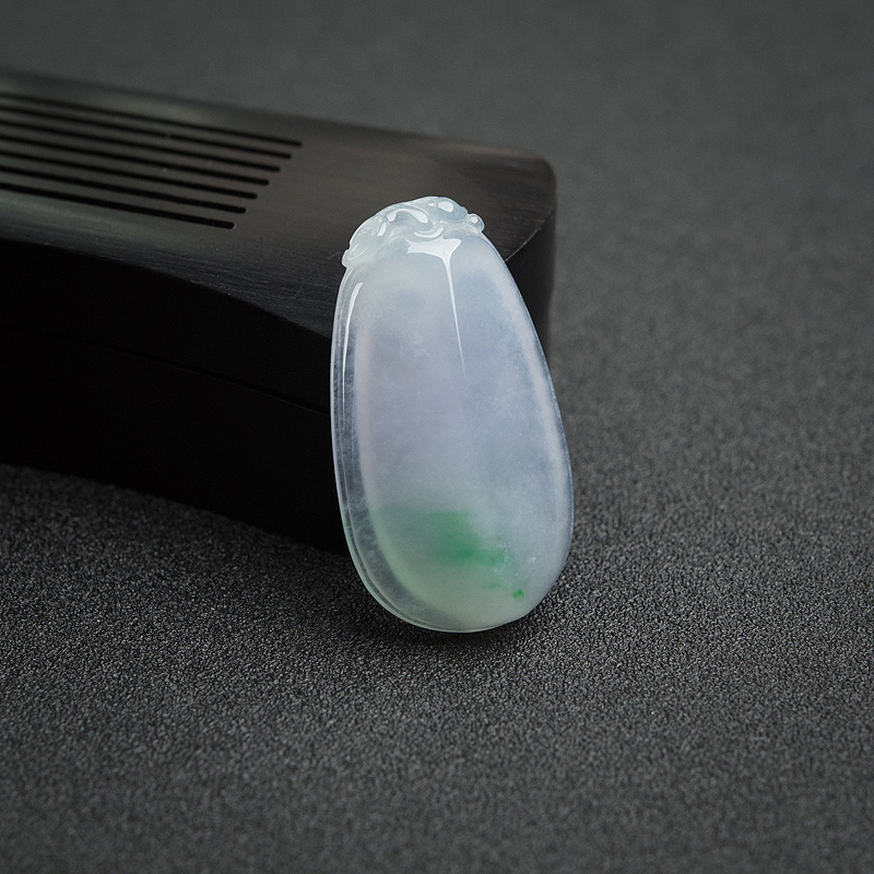 飘翠翡翠福瓜吊坠-红掌柜