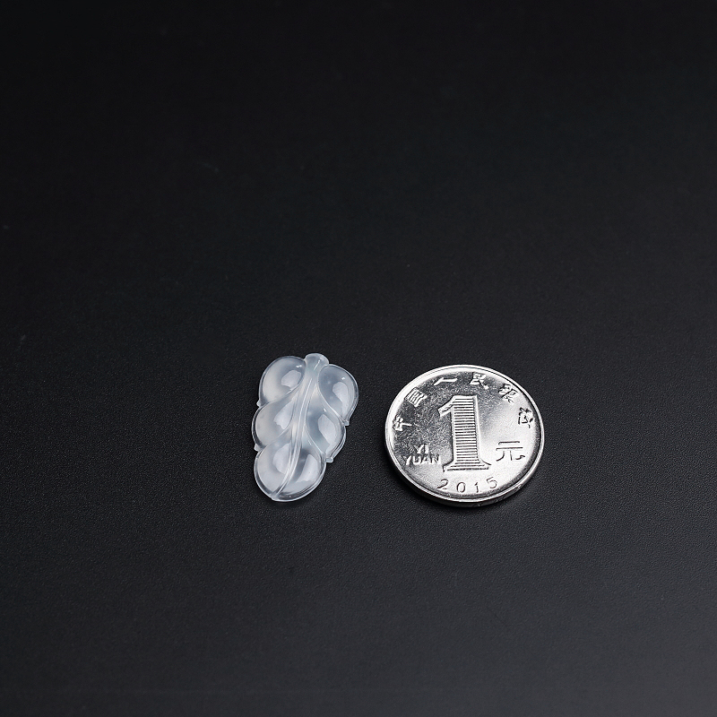 缅甸冰种翡翠吊坠-红掌柜