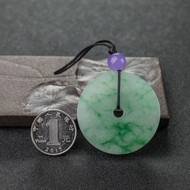 翡翠平安扣-红掌柜