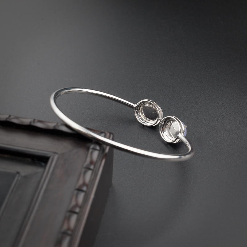 冰糯种春带彩翡翠手镯 - 红掌柜