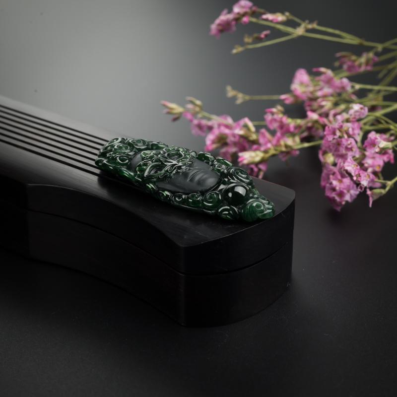 缅甸天然糯种公爵吊坠-红掌柜