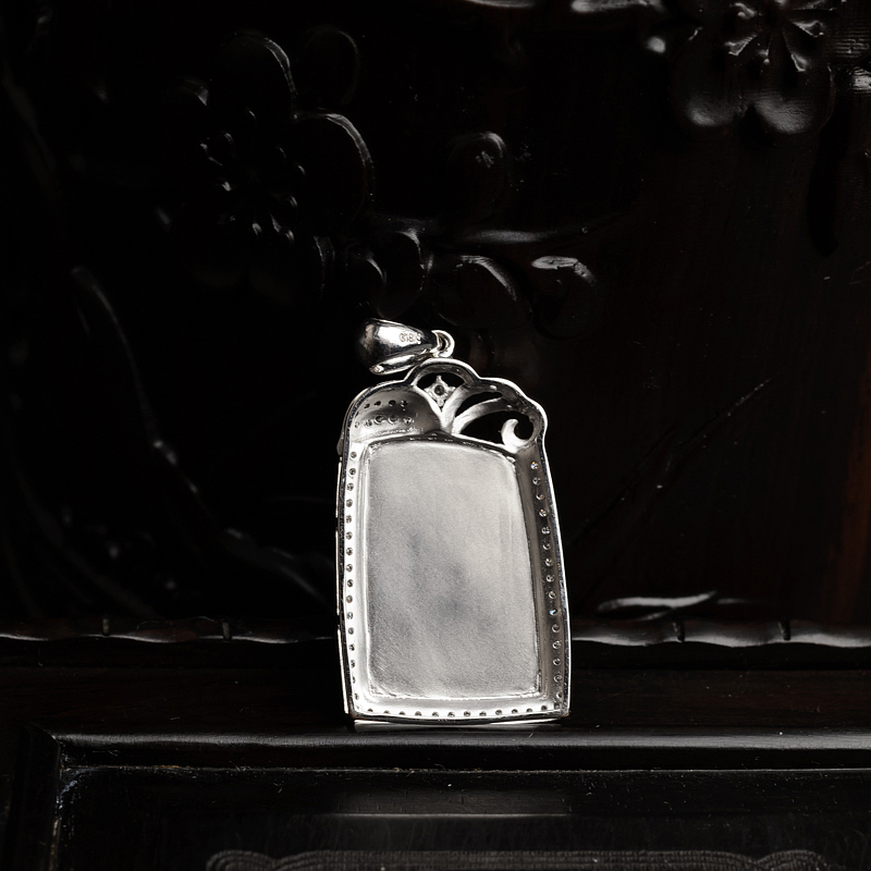 冰种阳绿翡翠竹节吊坠-红掌柜