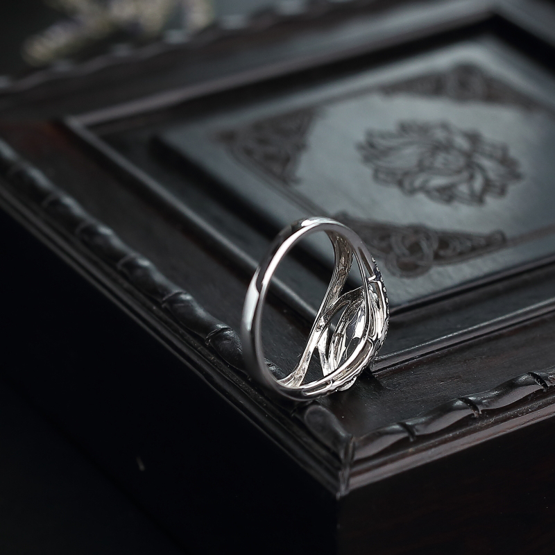 天然冰糯种阳绿翡翠戒指 - 红掌柜