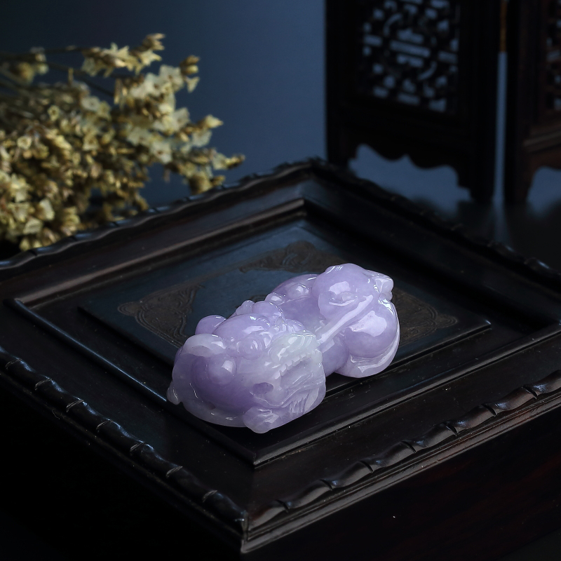 翡翠貔貅吊坠 - 红掌柜
