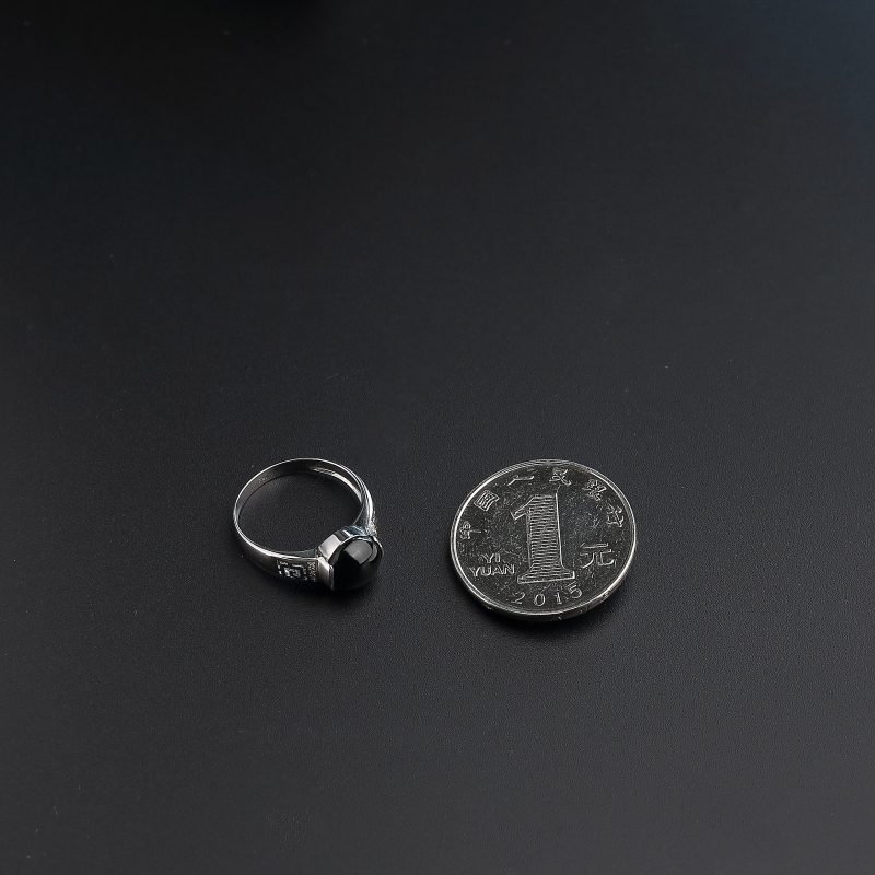 A货墨翠戒指 - 红掌柜