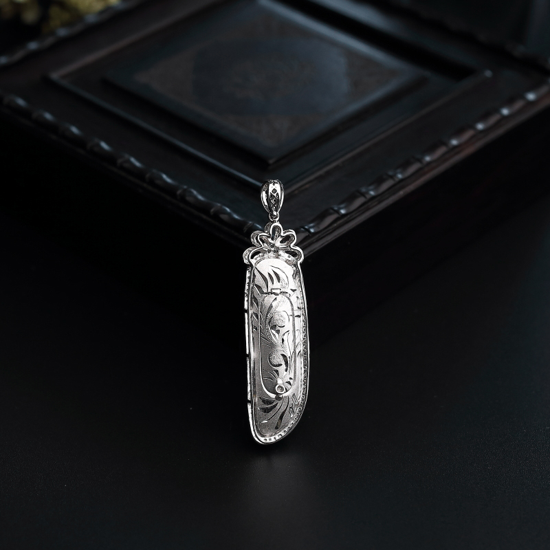 A货翡翠挂件 - 红掌柜