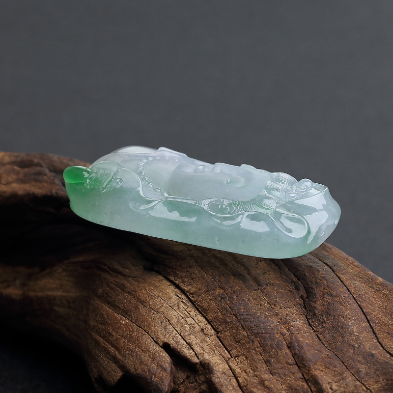 糯种飘翠翡翠观音-红掌柜