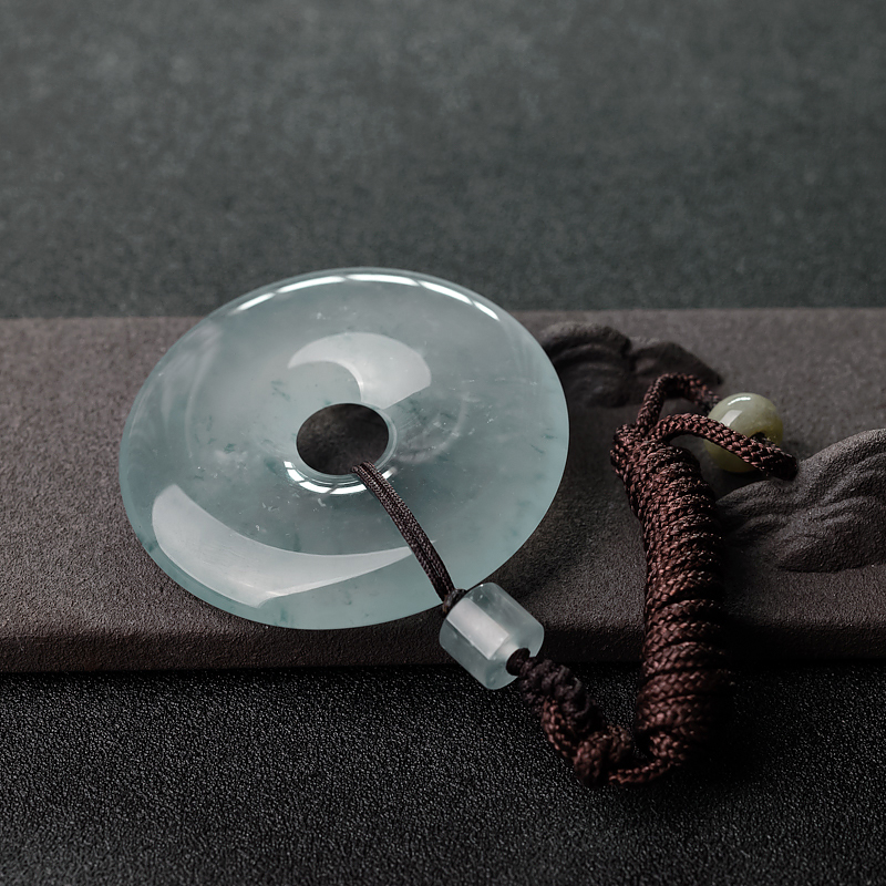 翡翠平安扣-红掌柜