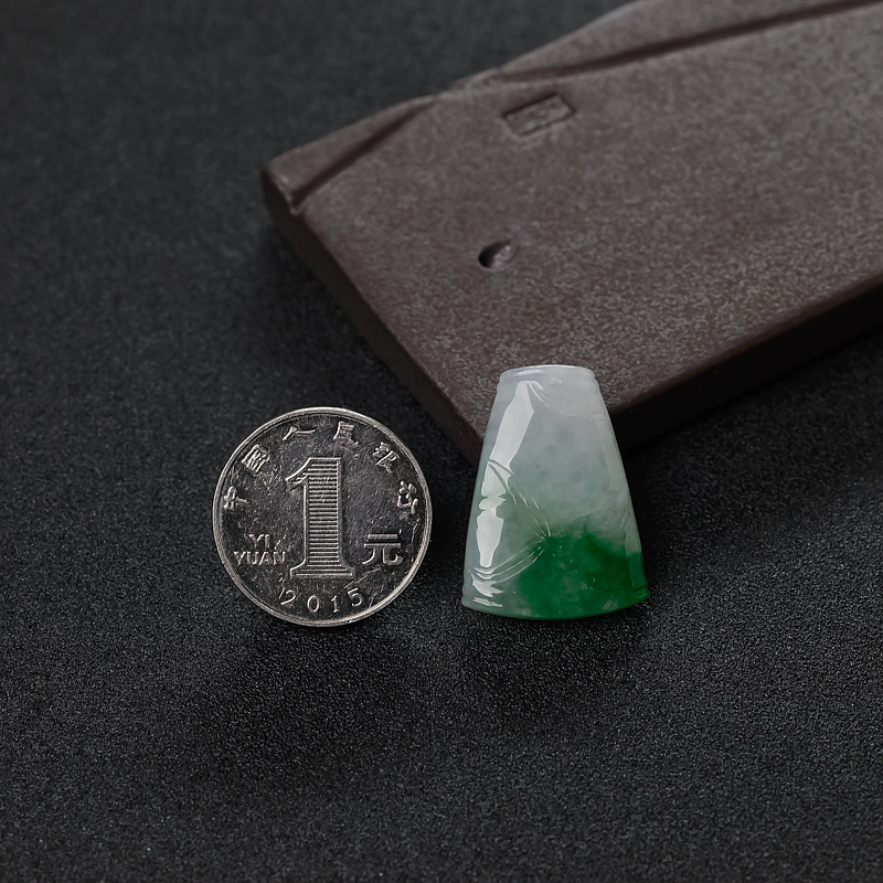 糯种翡翠竹节-红掌柜