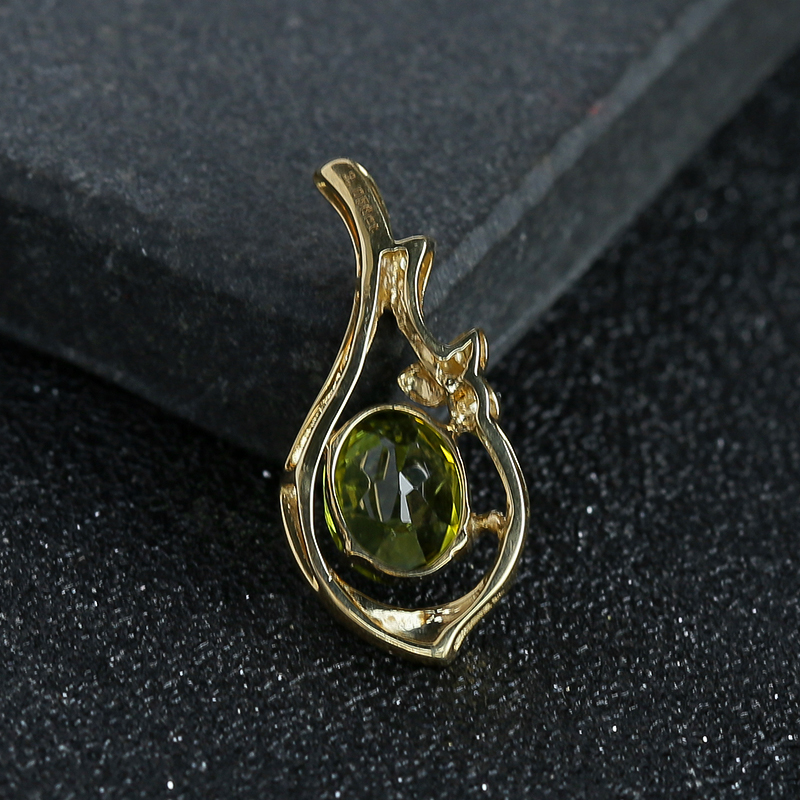 橄榄石吊坠 - 红掌柜