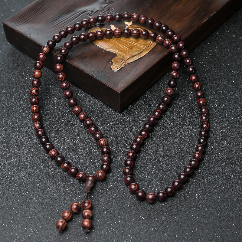 天然海南黄花梨108-红掌柜