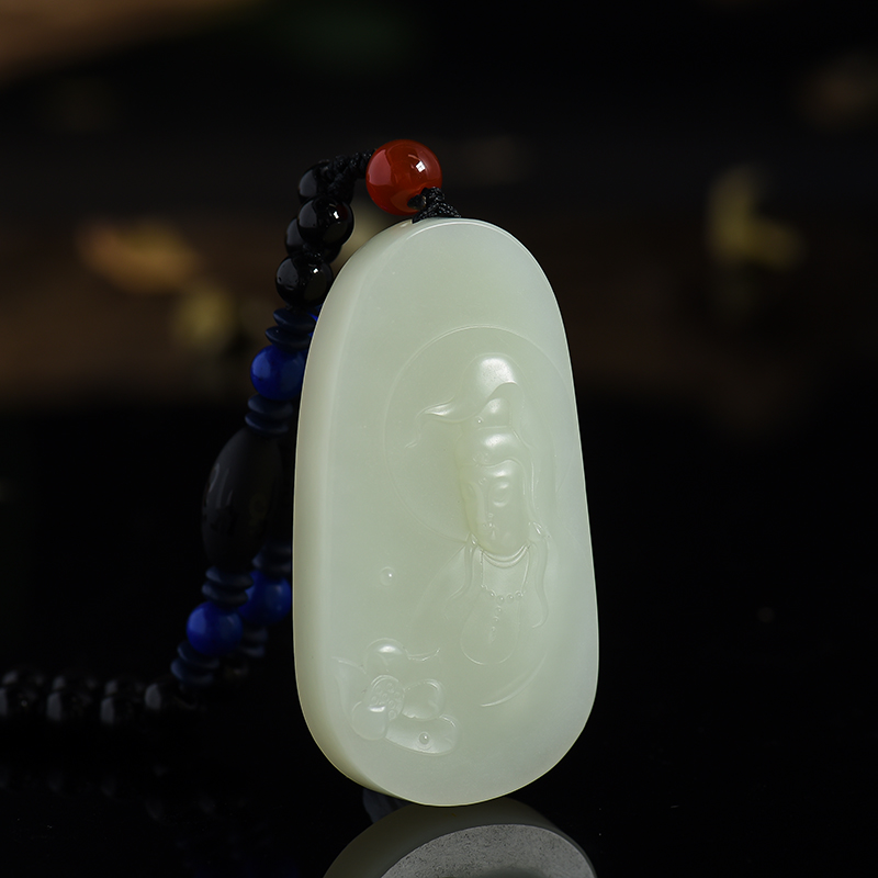 和田玉挂件-红掌柜