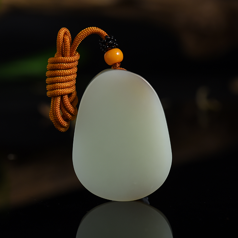 籽料和田玉我心向佛-红掌柜