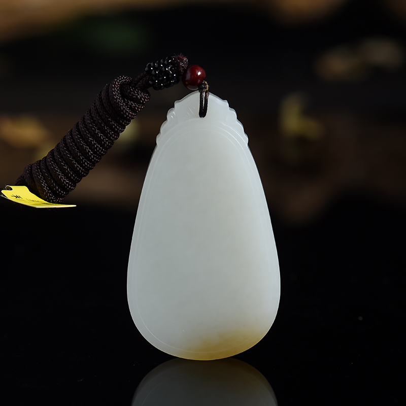 天然和田玉大日如来挂件-红掌柜