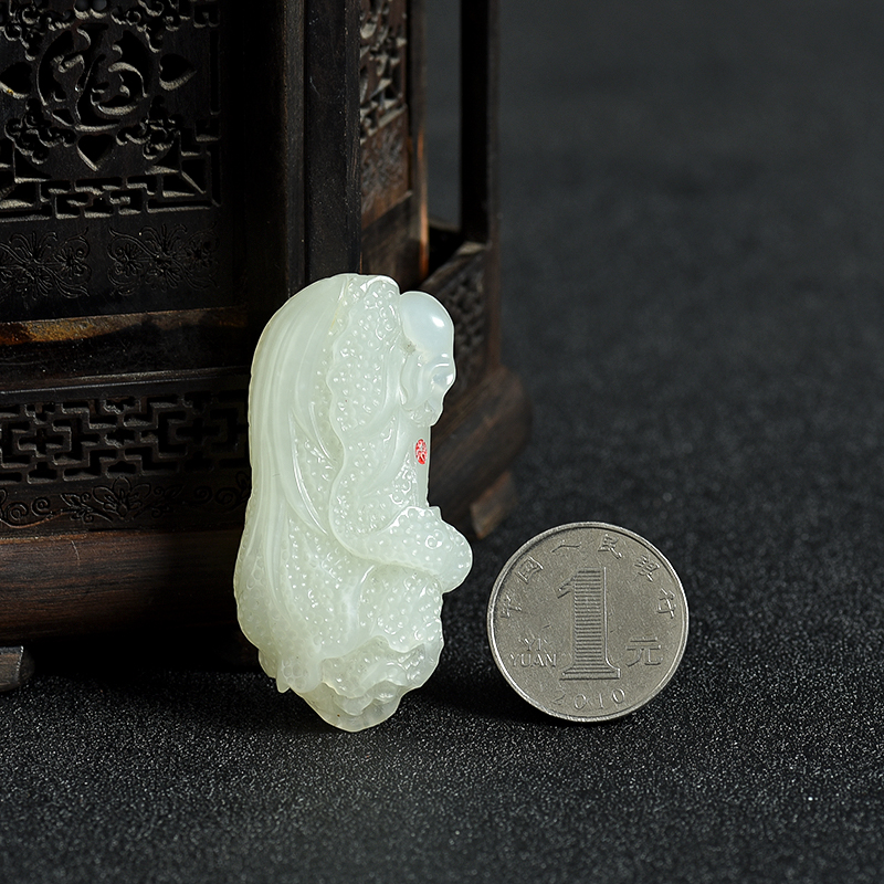 籽料和田玉白菜-红掌柜