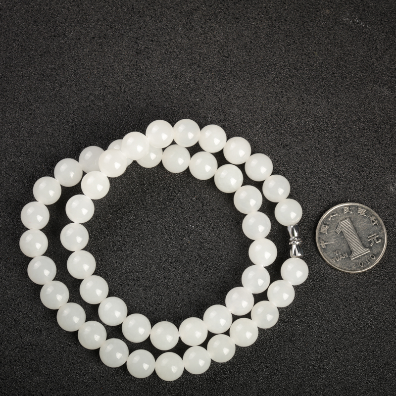 天然和田白玉项链-红掌柜