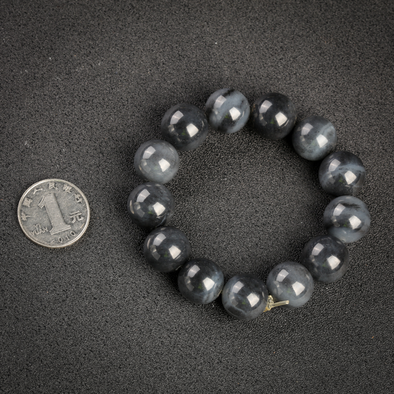 和田墨玉手串-红掌柜