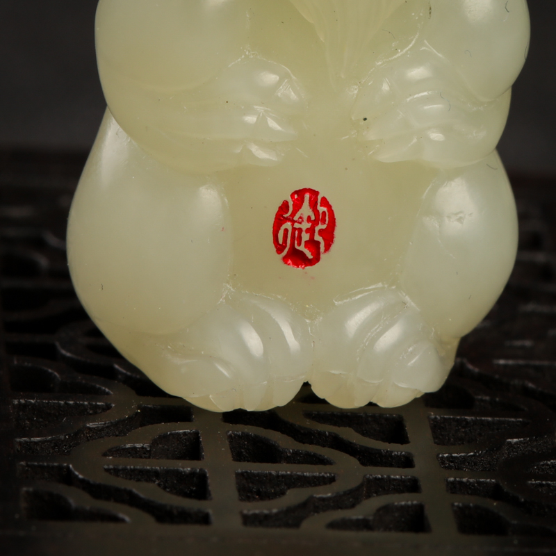 和田青白玉籽料-红掌柜