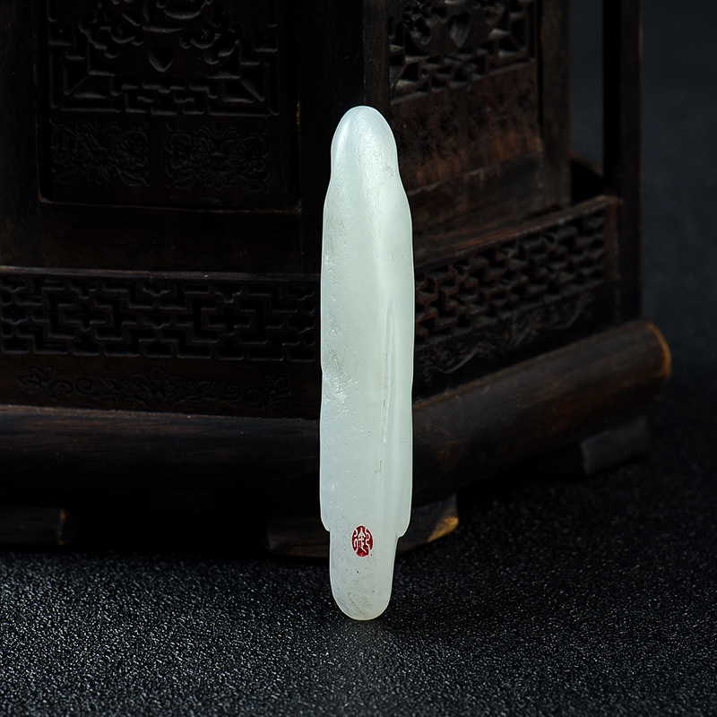 新疆和田玉观音相吊坠 - 红掌柜