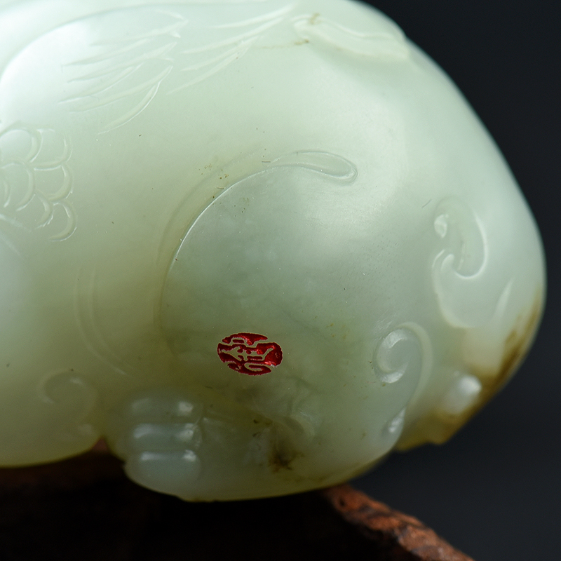 和田青白玉籽料-红掌柜