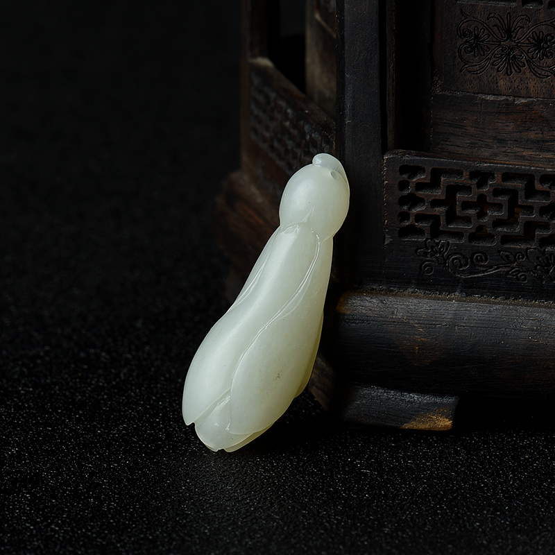 和田白玉籽料-红掌柜