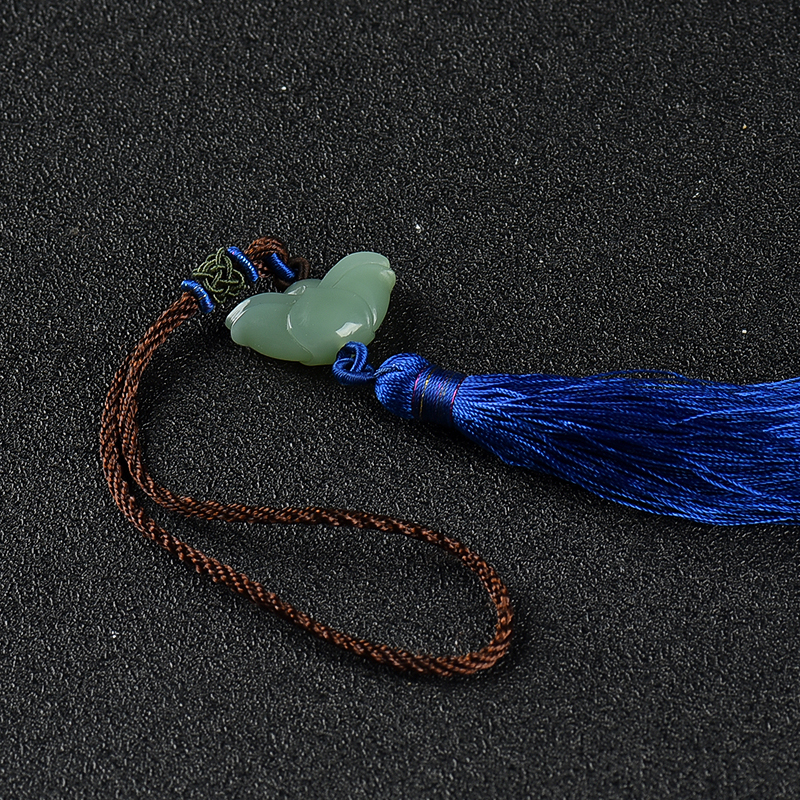 新疆籽料和田青玉莲花包挂-红掌柜