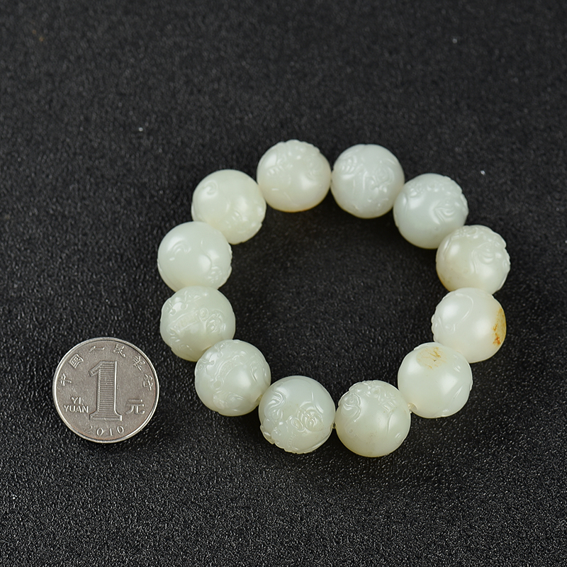 天然和田青白玉-红掌柜