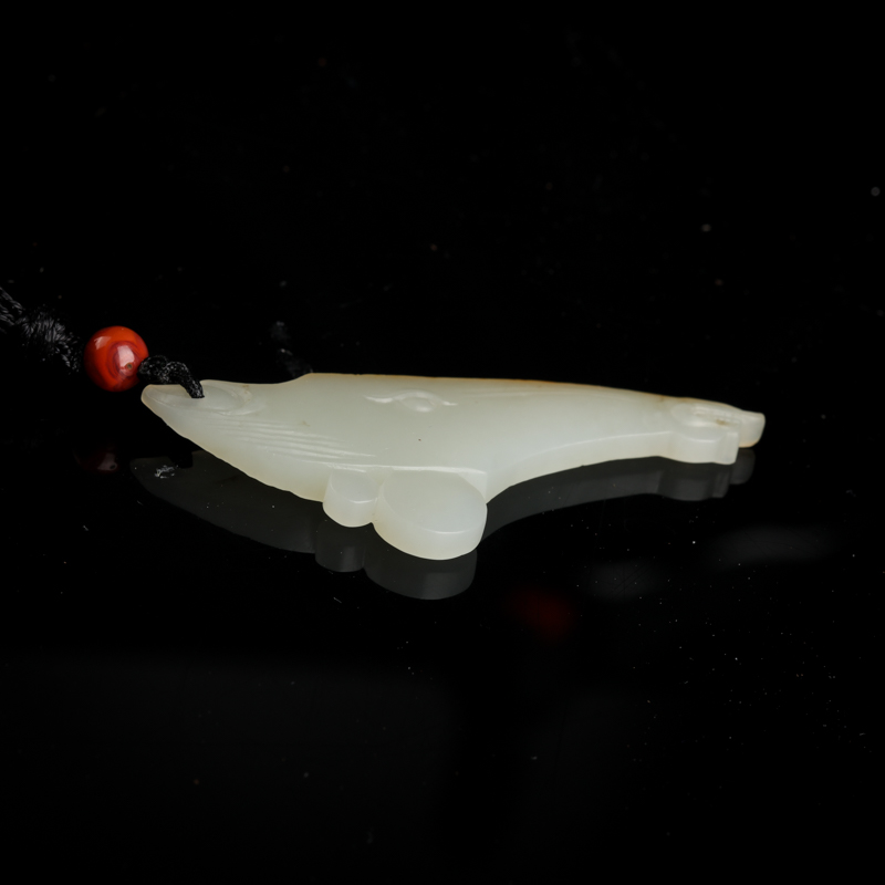 籽料和田白玉马到成功-红掌柜