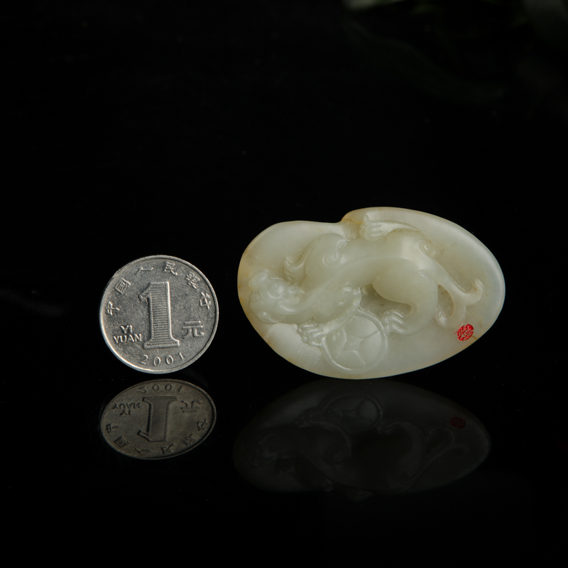 新疆和田玉貔貅吊坠-红掌柜