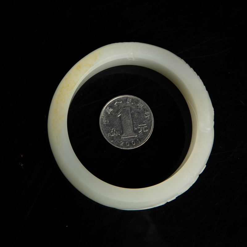 和田白玉手镯-红掌柜