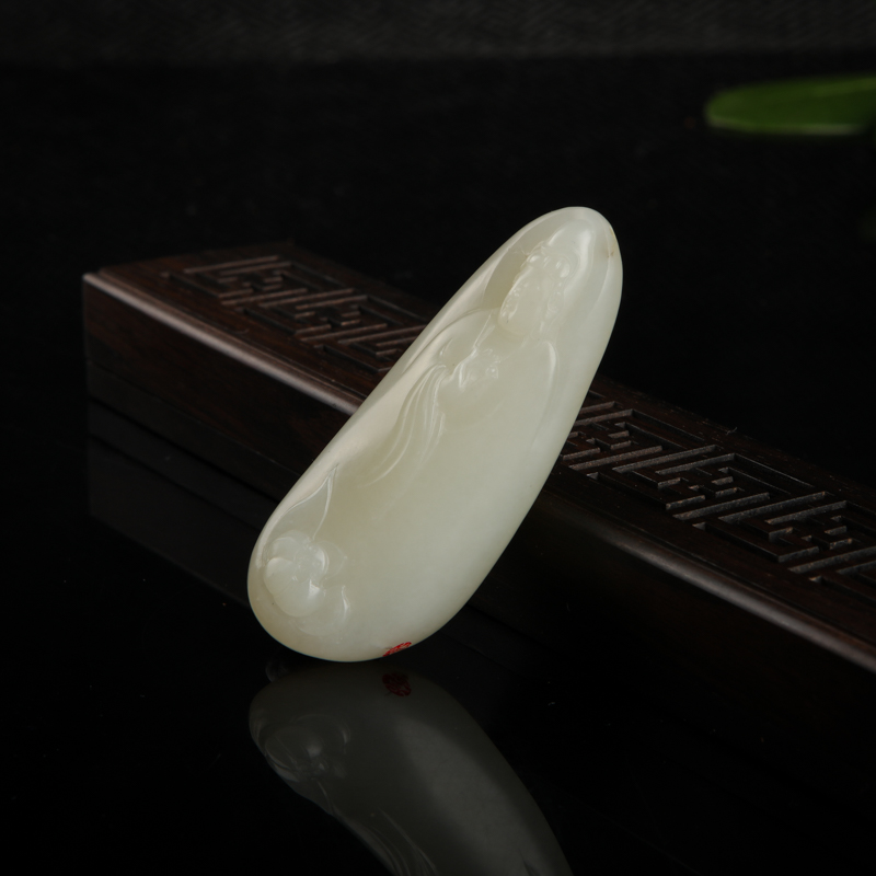 观音吊坠-红掌柜