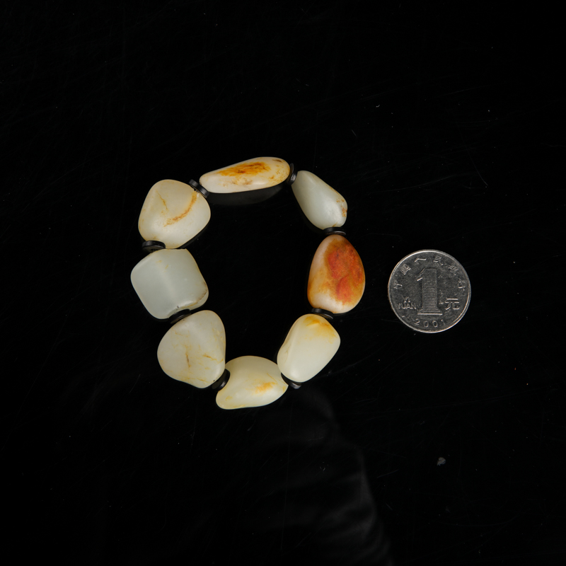 和田玉手串-红掌柜