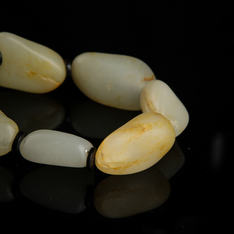 和田玉手串-红掌柜